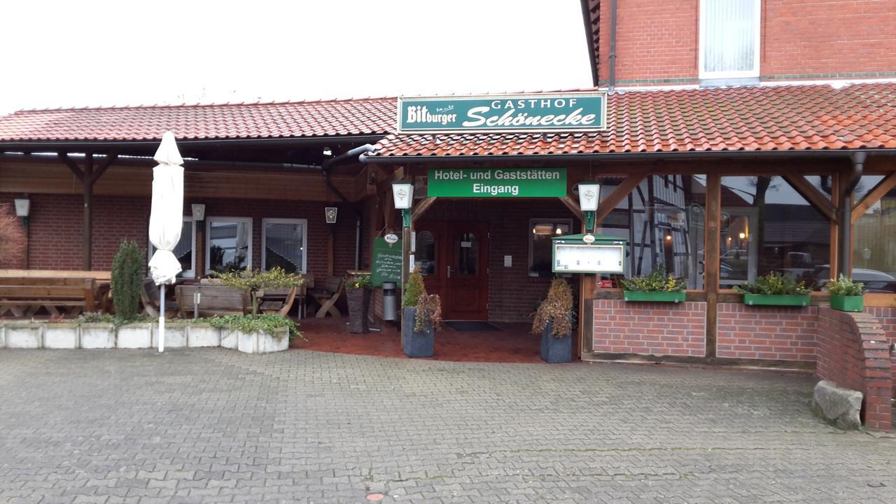Landgasthof Schoenecke Wahrenholz Zewnętrze zdjęcie
