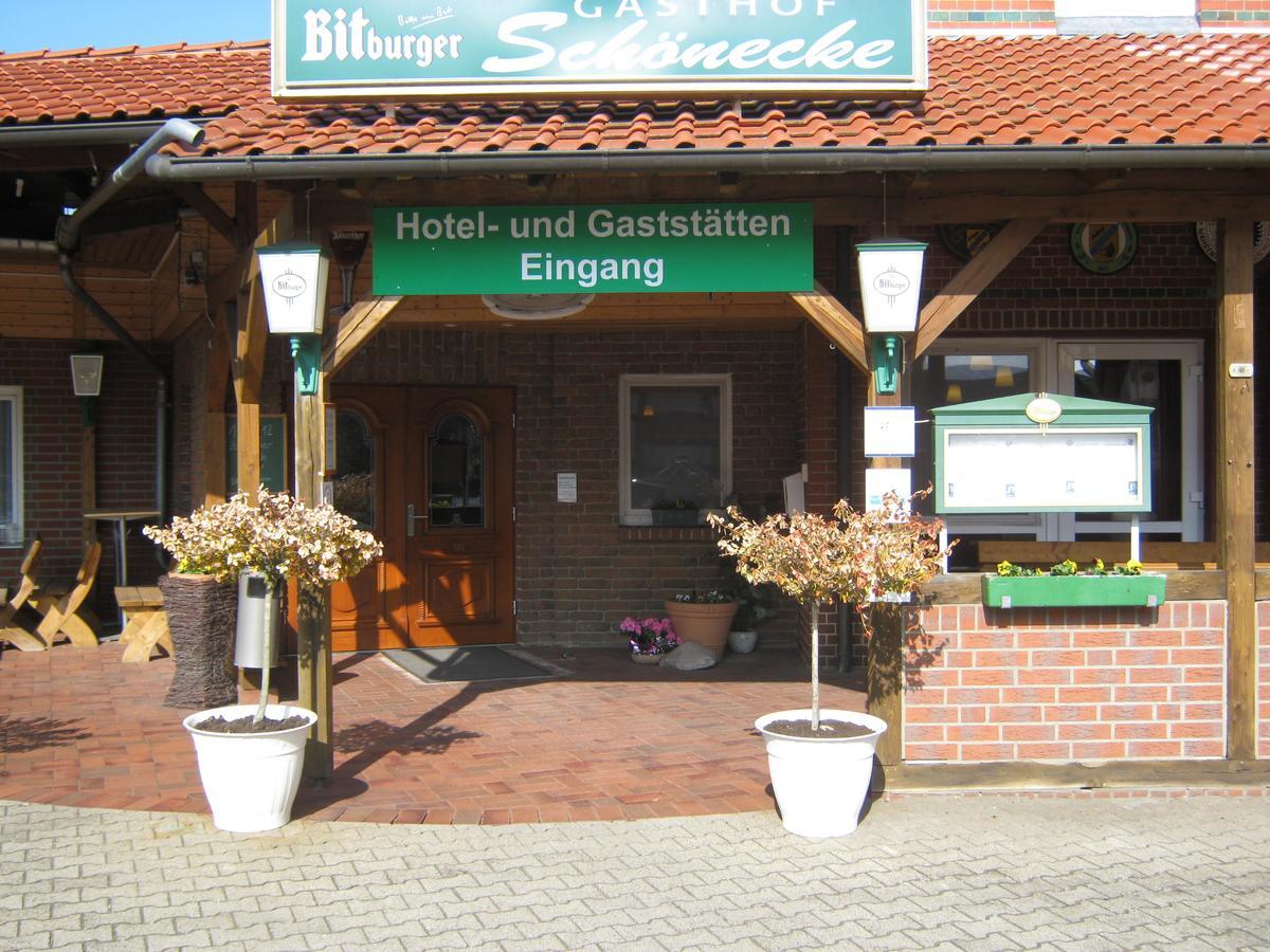 Landgasthof Schoenecke Wahrenholz Zewnętrze zdjęcie